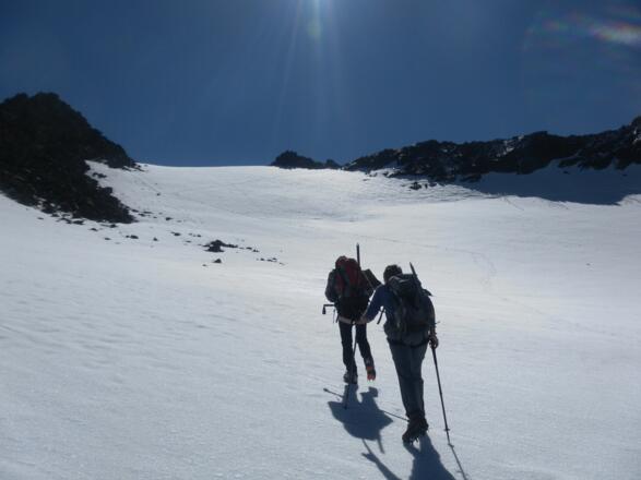 unter dem Pflerscher Hochjoch