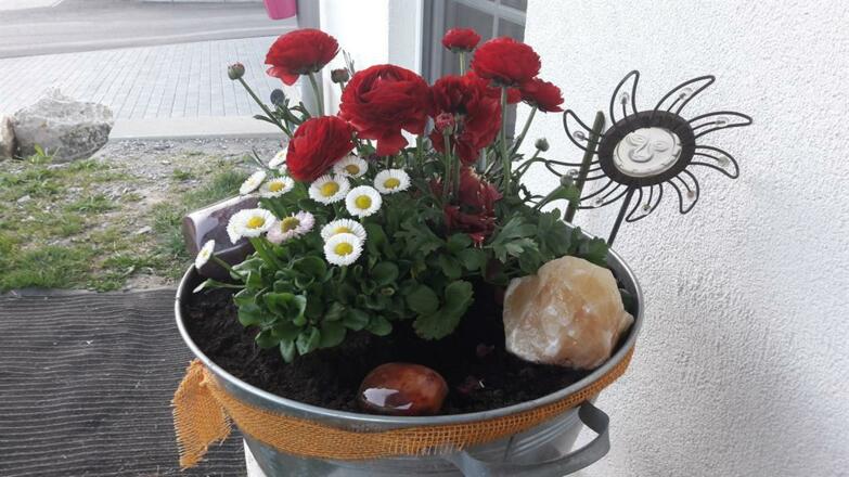 Landhaus Traumblick Blumengruß