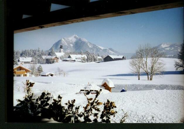 Winteraussicht auf Ofterschwang