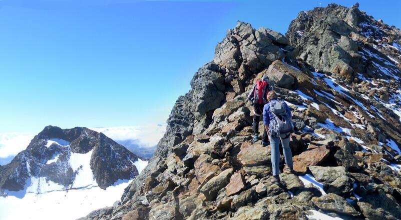 Agglsspitze aus dem Ostgrat
