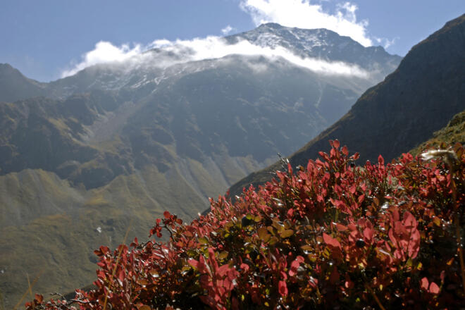Frühherbstfarben im Weiten Kar