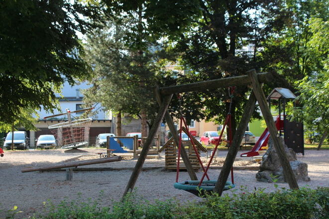 Spielplatz in der Palmanoanlage