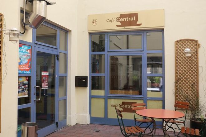 Eingangsbereich Cafe Central © Stadt Wasserburg am Inn