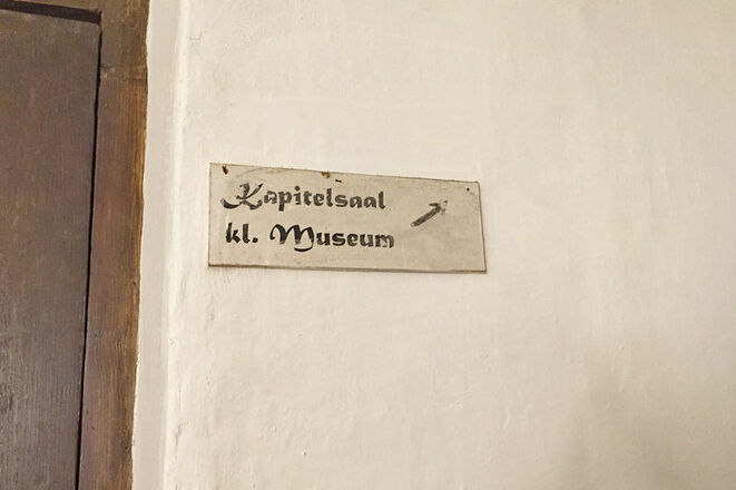 Aufgang zum kleinen Museum