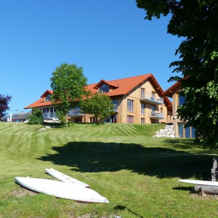 Blick vom Strand Richtung Haus