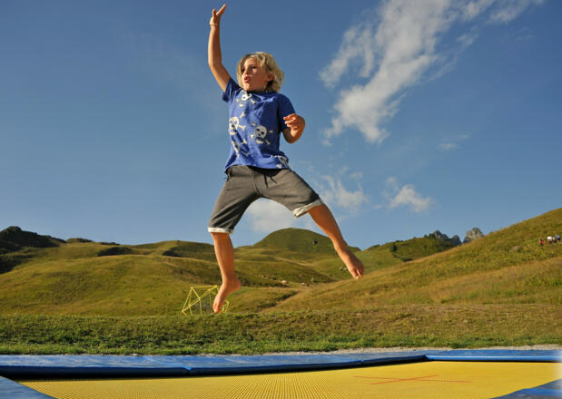Spieljoch Sommer Trampolin