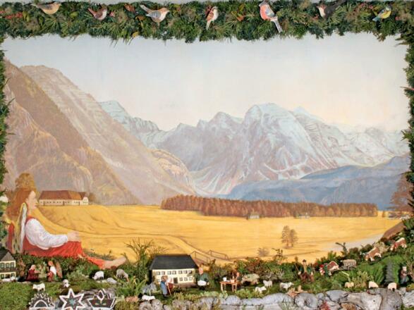 Stall mit den Heiligen drei Königen