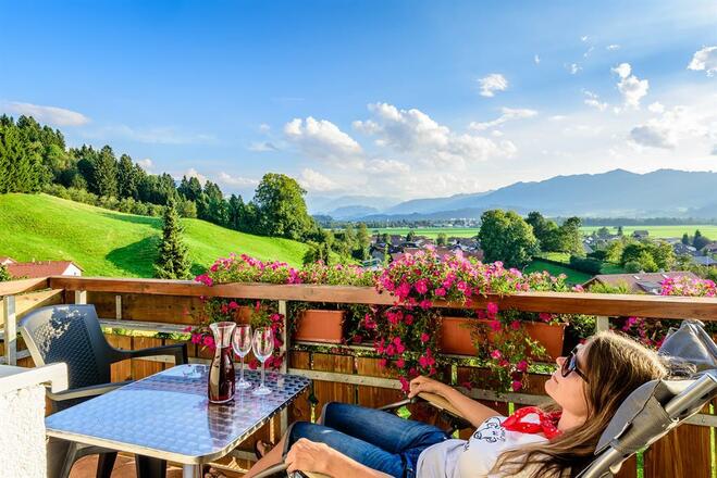 FRAUENSCHUH traumhafter Ausblick