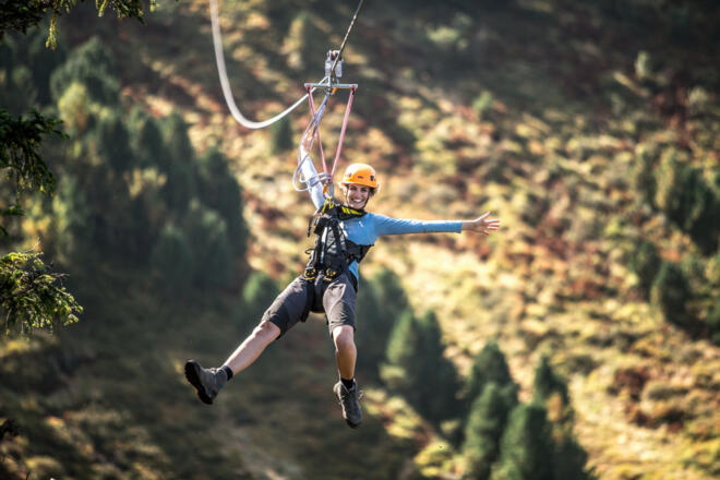 Spieljoch Sommer Abseilen pur
