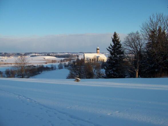 Winter Aussicht Familienzimmer