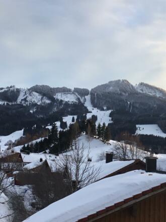 Aussicht vom Südbalkon