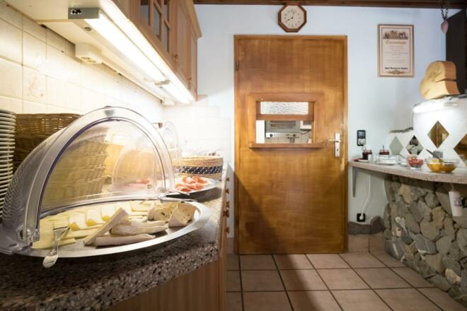 Genuss am Frühstücksbuffet