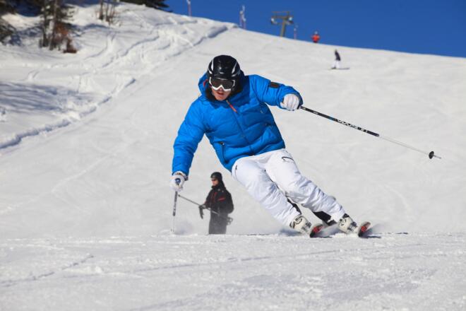 Skifahren auf der Postalm Welserlift