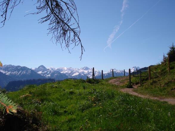 Auf dem Weg zum Sonderdorfer Kreuz