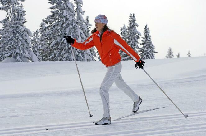 Langlaufloipen direkt an unserem Hof