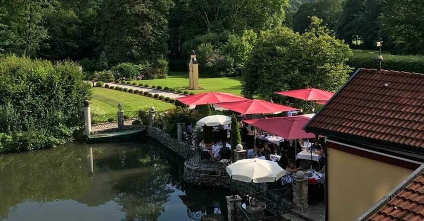 Gut Matzen Terrasse Sommer
