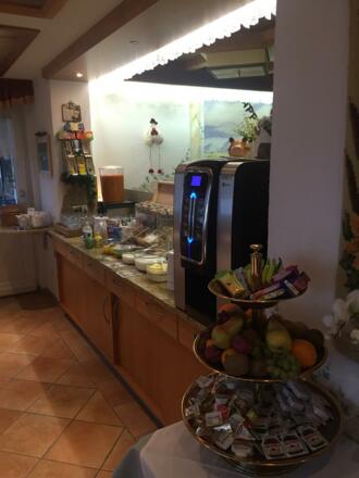 Frühstücksraum Buffet
