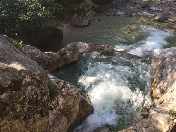 Innersbachklam - Wildes Baden Platz