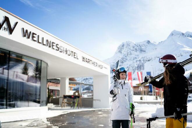 Ab auf die Piste - direkt vor der Haustür
