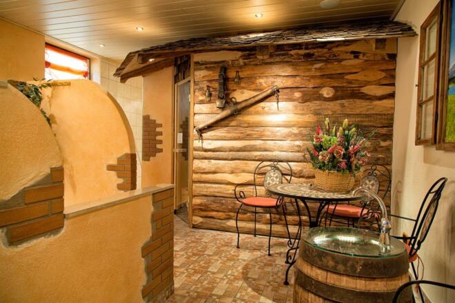 Unsere beliebte Stadl-Sauna