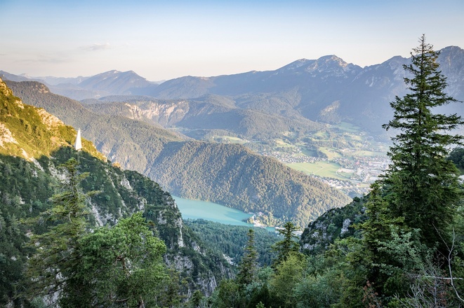 Entlang des Saalachsees Bad Reichenhall