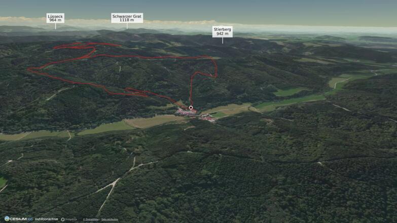 Wanderung im Allgäu: Von Unterkürnach über den Wolfsberg zur Kreuzleshöhe