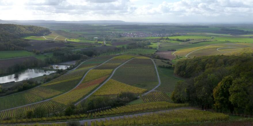 Panoramablick von Burgruine Stollburg