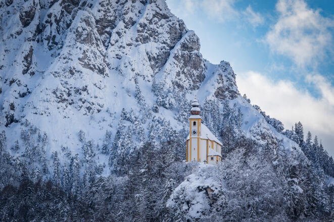 St. Pankraz im Winter