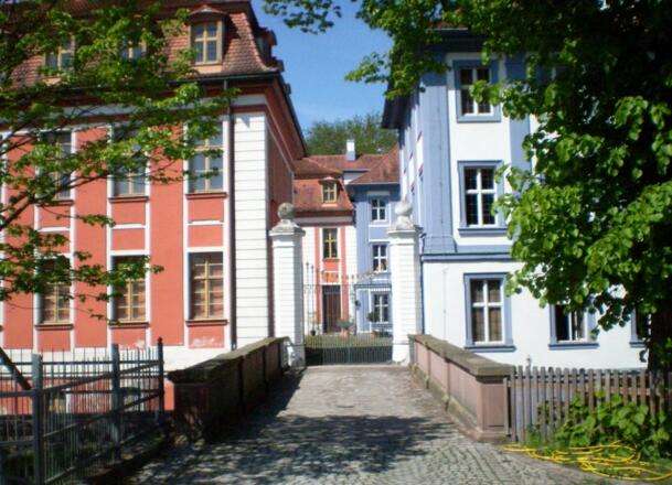 &quot;Rotes&quot; und &quot;Blaues Schloss&quot; von Obernzenn