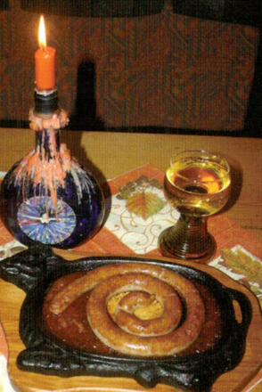 Die berühmte Meterbratwurst vojn Sulzfeld