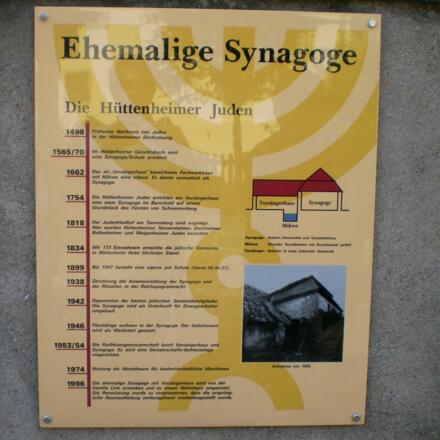 Synagoge in Hüttenheim