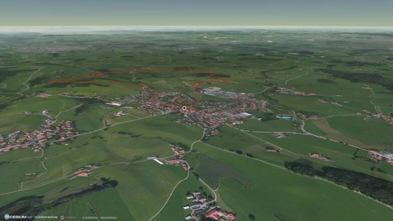 Wanderung in Wiggensbach: Von Wiggensbach durch das Emmenrieder Moos auf den Obergrünenberg