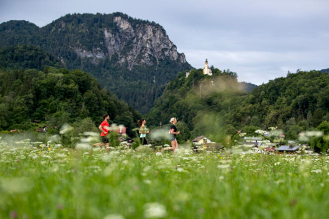 Joggen in herrlicher Umgebung