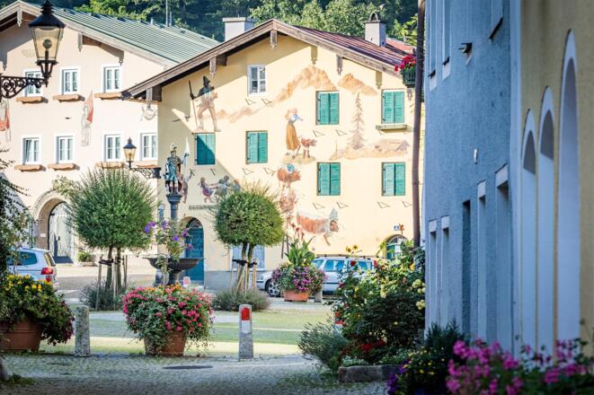 Historische Altstadt Bad Reichenhall - Florianiplatz