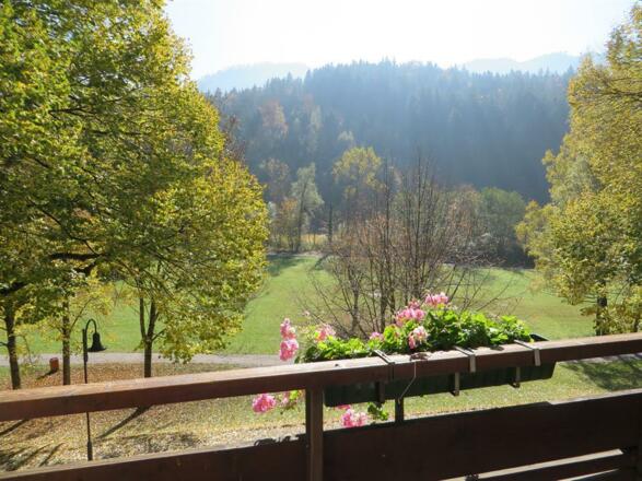 Blick vom Balkon Hotel Ruchti