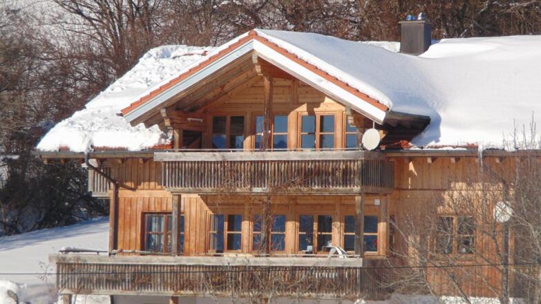 Hier vom Balkon der Fewo Grünten blickt man in die Berge