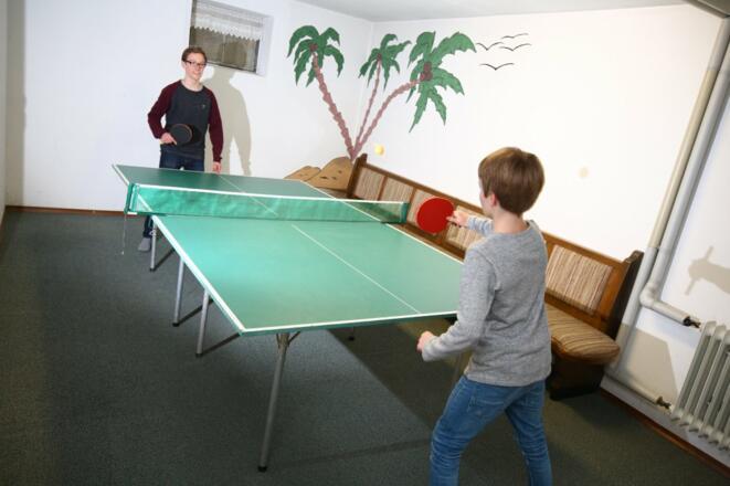 beim Tischtennis