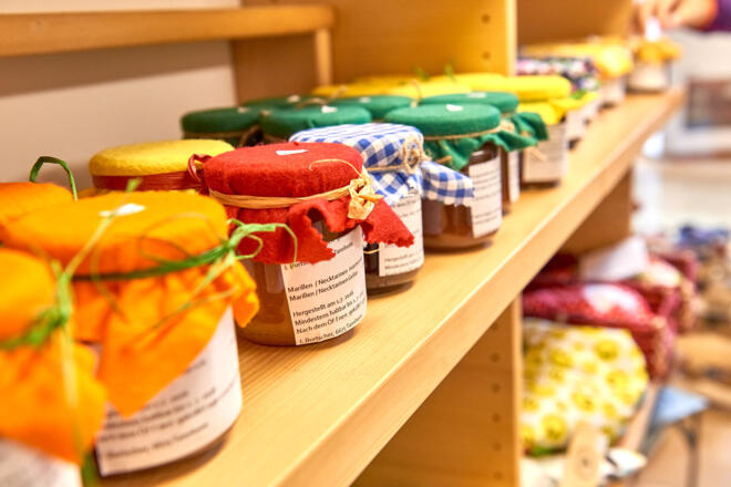 Bauernladen in Felixe Minas Haus