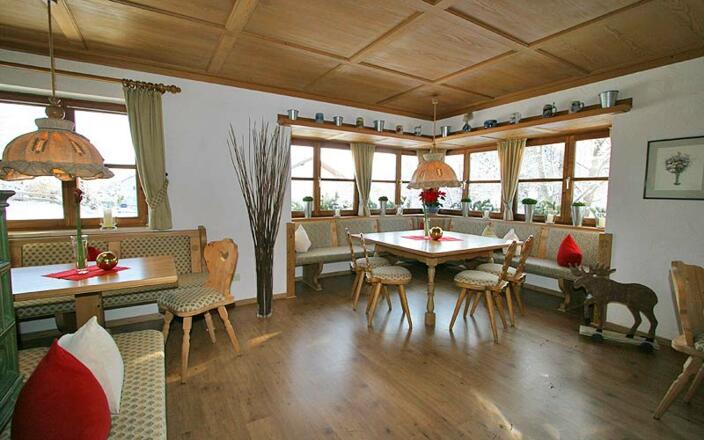 Aufenthalts- und Frühstücksraum