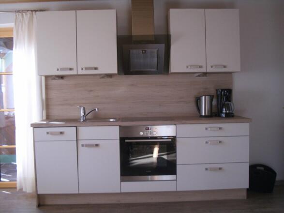 Küchenzeile Wohnung blau