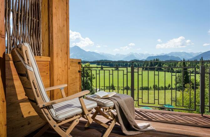 Ausblick vom Südbalkon