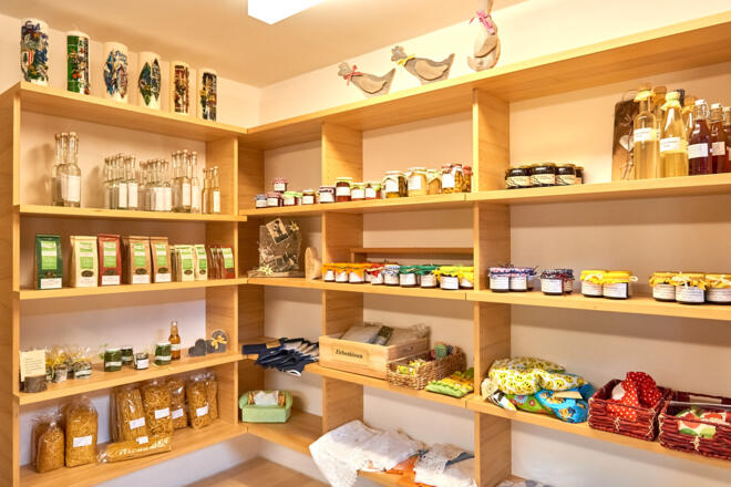 Bauernladen in Felixe Minas Haus