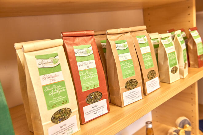 Bauernladen in Felixe Minas Haus