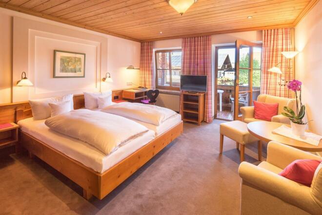 Doppelzimmer Forggensee mit Balkon