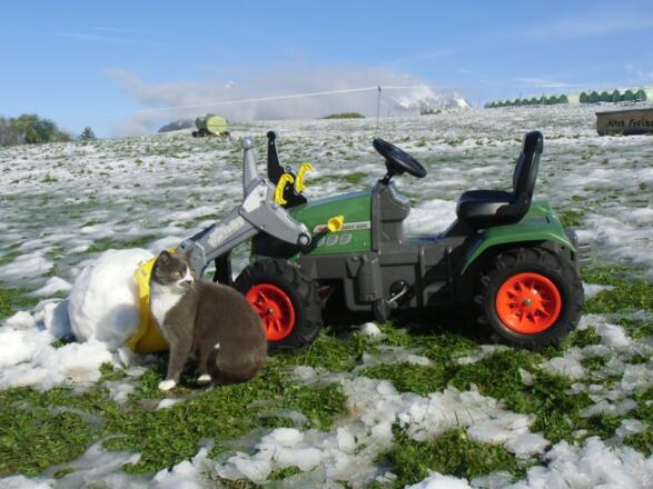 Auch im Winter gibt´s viel zu tun