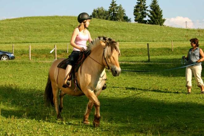 Reiten mit Fritzi