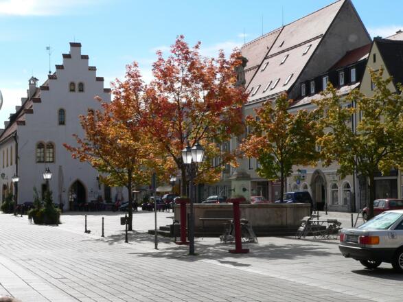 Marienplatz mit Ballenhaus