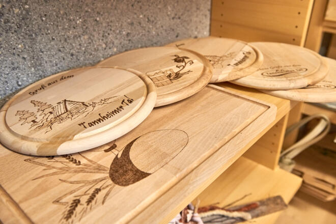 Bauernladen in Felixe Minas Haus