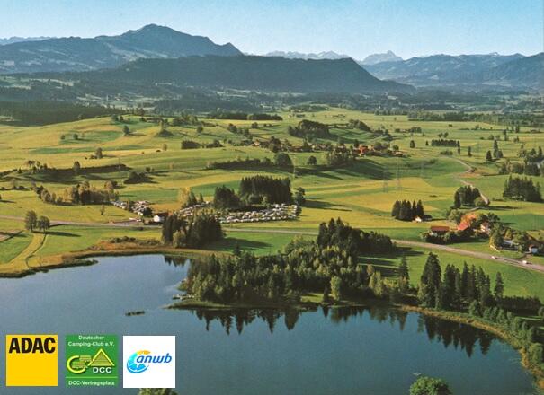 Luftaufnahme Camping Öschlesee