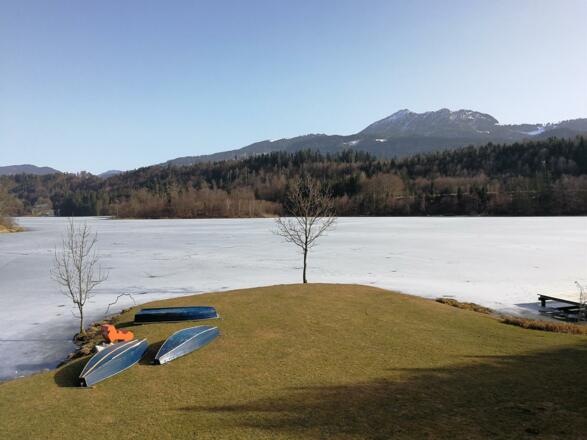 Eisdecke Reintalersee